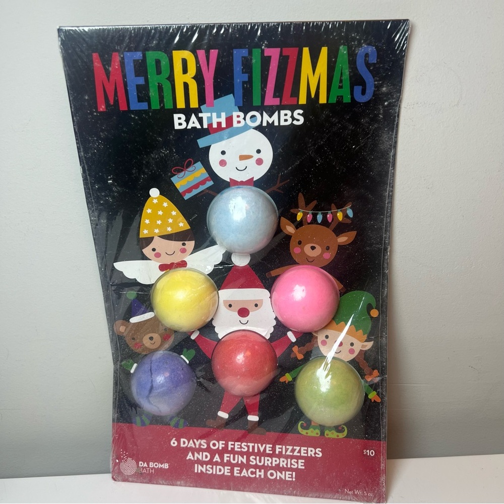 Da Bomb Merry Fizzmas Bath Bomb Set 6 ct